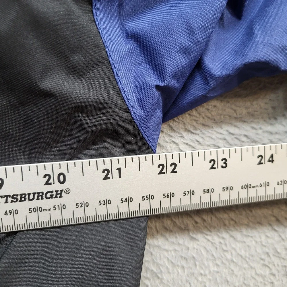 VINTAGE FootJoy Men Jacket‎ Medium Black DryJoys Windbreaker Full Zip